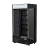 Vitrine para Bebidas 736 L 2 Puertas de Cristal 2-8 °C R290