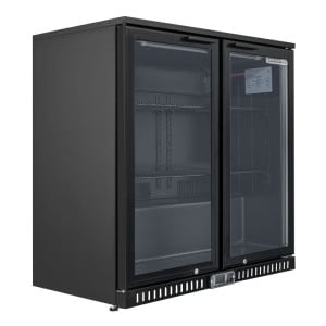 Arrière-Bar Refrigerado 209 L 2 Puertas de Vidrio — Ventilado
