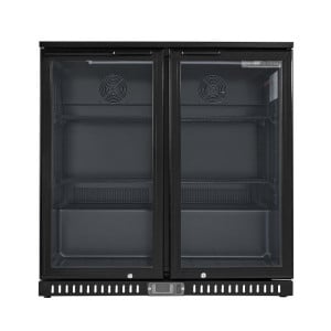 Bar Trasero Refrigerado - 2 Puertas de Vidrio Batientes - 209 L - Dynasteel