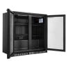 Arrière-Bar Refrigerado 209 L 2 Puertas de Vidrio — Ventilado