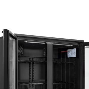 Arrière-Bar Refrigerado 209 L 2 Puertas de Vidrio — Ventilado