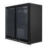 Arrière-Bar Refrigerado 209 L 2 Puertas de Vidrio — Ventilado