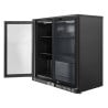 Arrière-Bar Refrigerado 209 L 2 Puertas de Vidrio — Ventilado