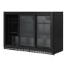 Bar Trasero Refrigerado Skinplate - 3 Puertas de Vidrio Deslizantes - 328 L - Dynasteel