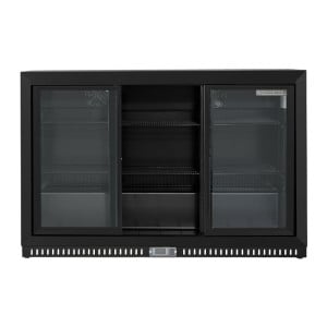 Bar Trasero Refrigerado Skinplate - 3 Puertas de Vidrio Deslizantes - 328 L - Dynasteel