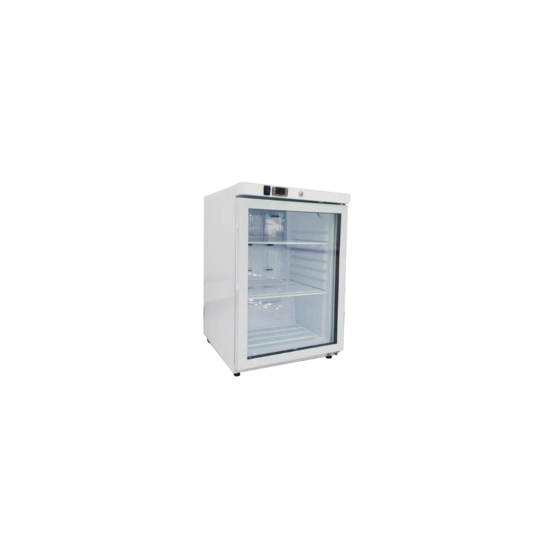 Mini Armario Refrigerado 200 L - Positivo Vidriado Inox - Dynasteel