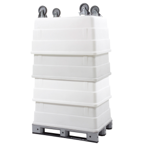 Palette Llena Gris - 1200 X 800 X 165 mm - Gilac