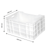 Caja Llena 60 L - 600 x 400 - Blanco - Gilac
