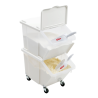 Ingredients Bin 30 L with Lid - Set of 2 - Gilac