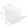 Cubo de ingredientes con tapa - 30 L - GILAC