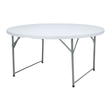 Mesa de buffet redonda plegable - Diámetro 1500 mm