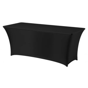 Funda para Mesa Rectangular Negra 1200 - HENDI