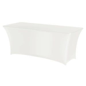 Funda para Mesa Rectangular Blanca 1500 - HENDI