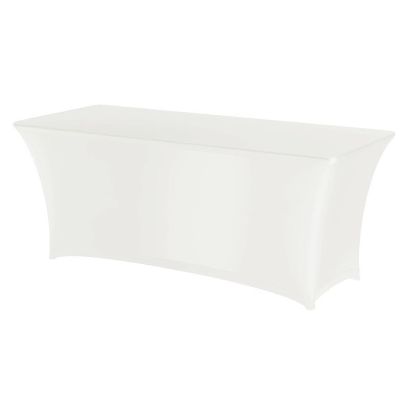 Funda para Mesa Rectangular Blanca 1500 - HENDI