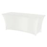 Funda para Mesa Rectangular Blanca 1500 - HENDI