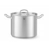 High Pot with Lid Kitchen Line 24 cm - Brand HENDI - Fourniresto