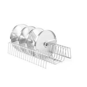 Record holder for 18 vegetable slicer discs - Brand HENDI - Fourniresto