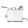 Induction Fryer with Drain Tap - 8 L