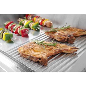 Grill Profi Line - Placas Lisas y Rayadas