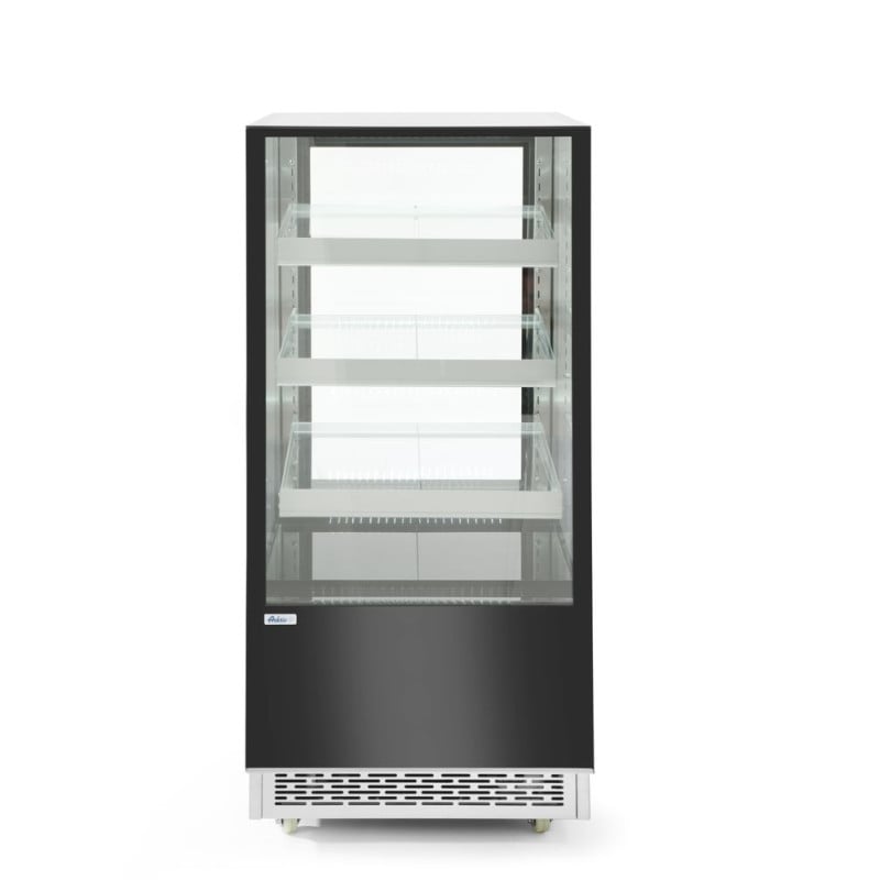 Vitrina refrigerada con 3 estantes inclinados - 300 L