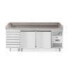 Refrigerated Preparation Counter for Pizzas or Salads - 280 L