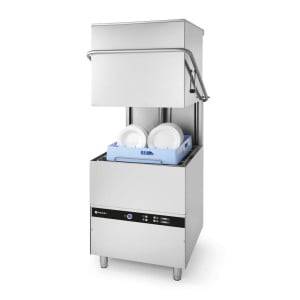 Lavavajillas de Capota K1500 - con Dosificador de Producto de Lavado - HENDI