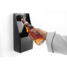 Abrebotellas de pared con recolector