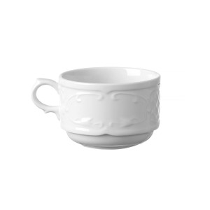 Taza de café de porcelana Flora - 0,18 L