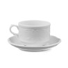 Taza de café de porcelana Flora - 0,18 L