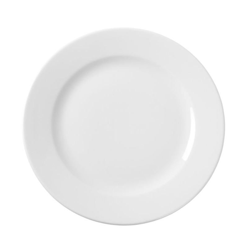 Assiette Plate en Porcelaine - 160 mm de Diamètre