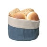 Dark Grey Round Bread Bag - 200 in Diameter