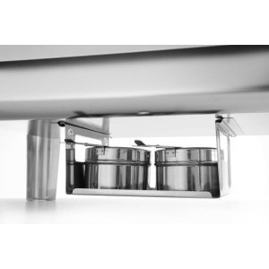 Chafing dish GN 1/1 acabado satinado - Marca HENDI - Fourniresto