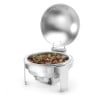 Chafing dish redondo acabado satinado - Marca HENDI - Fourniresto