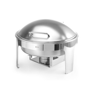 Chafing dish redondo acabado satinado - Marca HENDI - Fourniresto