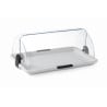 Vitrina rectangular con tapa deslizante - 465 x 310 mm