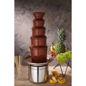 Fuente de chocolate de 5 niveles - Marca HENDI