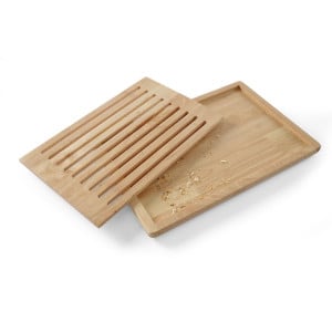 Tabla de pan con recogemigas - 475 x 322 mm