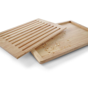 Tabla de pan con recogemigas - 475 x 322 mm