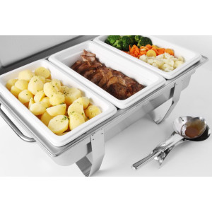 Bac Gastronorm de Porcelana - GN 1/3 - Marca HENDI - Fourniresto