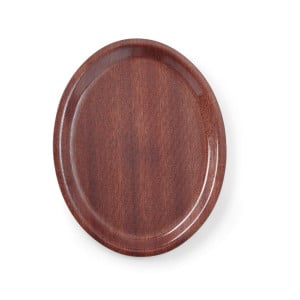 Oval Woodform Platter - 200 x 265 mm - Brand HENDI - Fourniresto