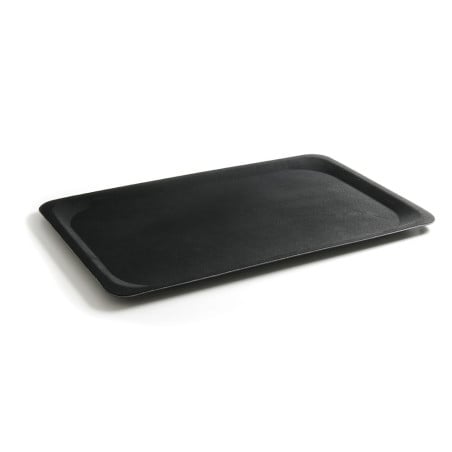 Plateau Rectangulaire en Fibre de Verre - Noir - GN 1/1 - Marque HENDI