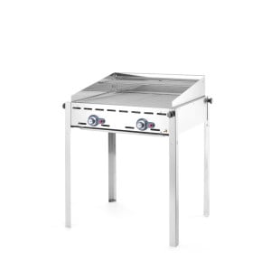 Barbacoa de gas Green Fire con 2 quemadores - Marca HENDI - Fourniresto