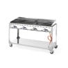 Professional Gas BBQ on Wheels - Brand HENDI