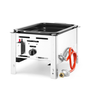 Barbacoa de gas profesional para colocar Bake-Master Mini - Marca HENDI