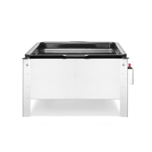 Barbacoa de gas profesional para colocar Bake-Master Maxi - Marca HENDI