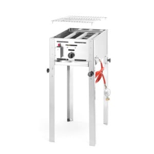 Barbacoa de gas profesional Grill-Master Mini - Marca HENDI - Fourniresto