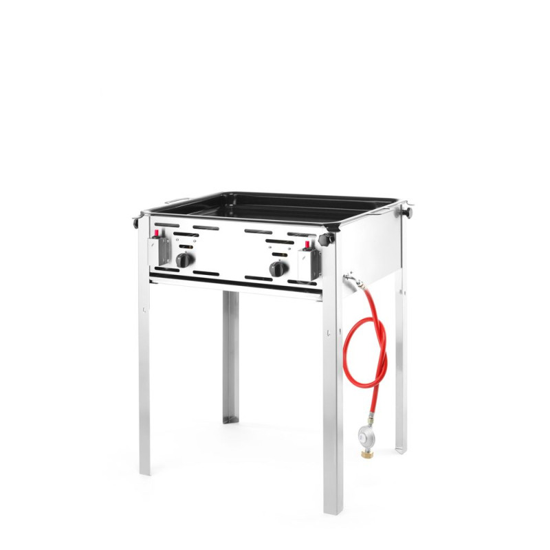 Barbacoa de gas profesional Grill-Master Maxi - Marca HENDI - Fourniresto