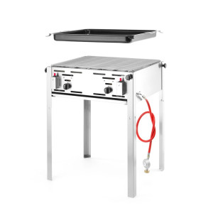 Barbacoa de gas profesional Grill-Master Maxi - Marca HENDI - Fourniresto