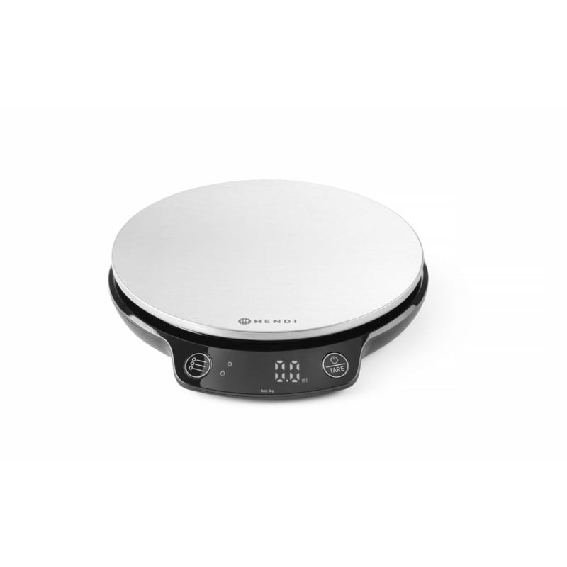 Balanza de Cocina Digital de Alta Precisión con Temporizador - Capacidad 3 Kg