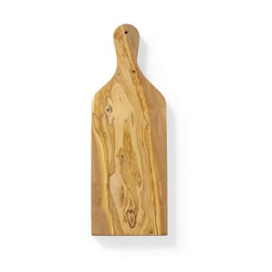 Tabla de queso de madera de olivo - 400 x 140 mm - Hendi